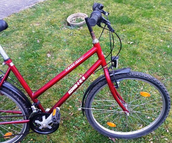 Rower niemiecki KONBIKE miejski na kołach 26cali