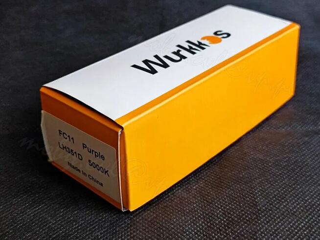 Nowa latarka EDC Wurkoss FC11 + ogniwo 18650