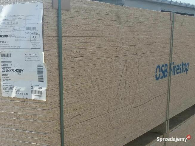 OSB gr. 23mm ognioodporne, Firestop 1250x2500