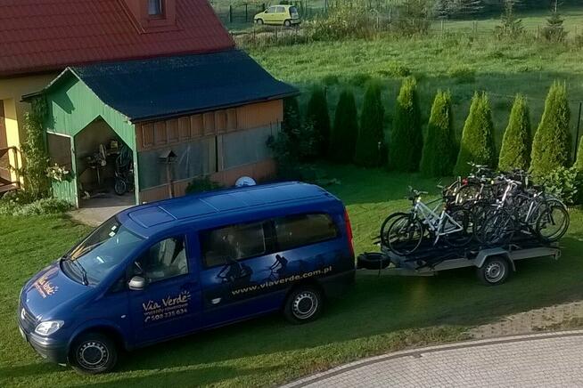 Kierowca na wycieczkach rowerowych
