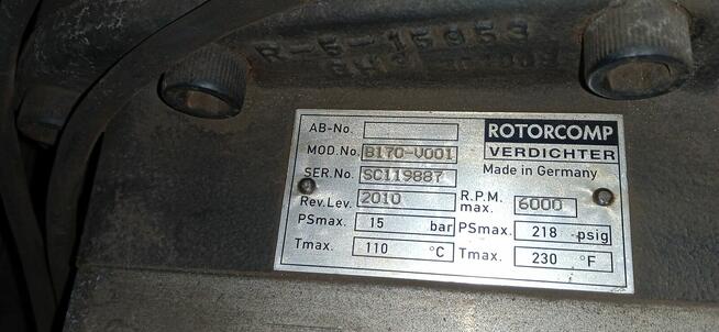 Kompresor sprężarka śrubowa AIRPOL 37 kW - 7,5 Bar - 385 m3/