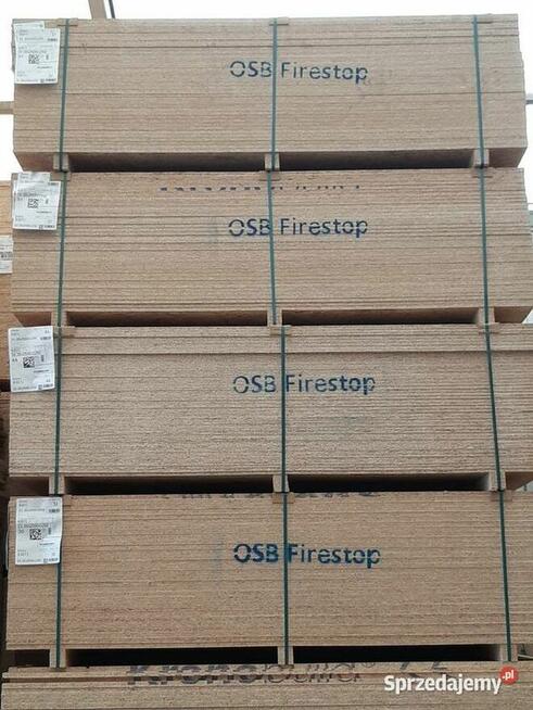 OSB gr. 23mm ognioodporne, Firestop 1250x2500