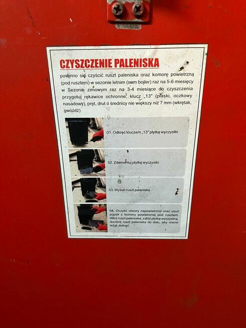 Sprzedam piec CO Malina 19kW z podajnikiem i ślimakiem