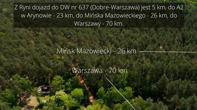 Działka leśna ujęta w MPZP pod zabudowę