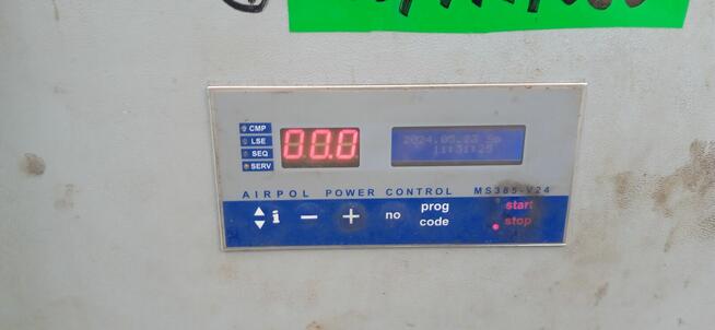 Kompresor sprężarka śrubowa AIRPOL 37 kW - 7,5 Bar - 385 m3/