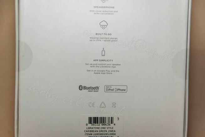 Głośnik przenośny Libratone One Style bluetooth