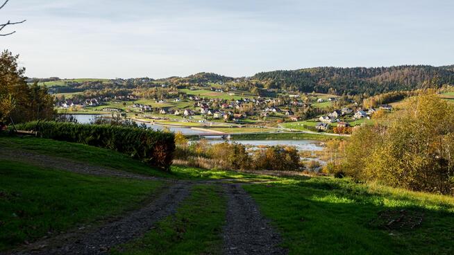 Widokowa działka nad Jeziorem Rożnowskim