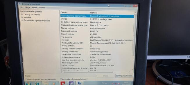 Komputer z ekranem dotykowym, POS KS-7215G dotyk uszkodzony