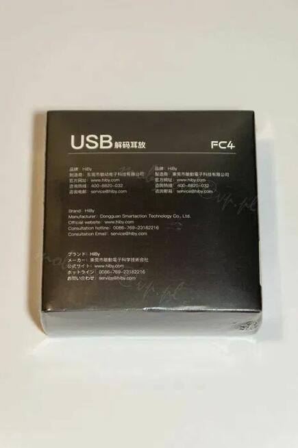 Hiby FC4 - Nowy wzmacniacz słuchawkowy DAC + AMP