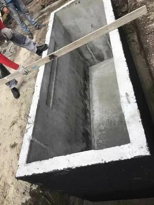 Kanał samochodowy do warsztatu Kanał betonowy 350cm