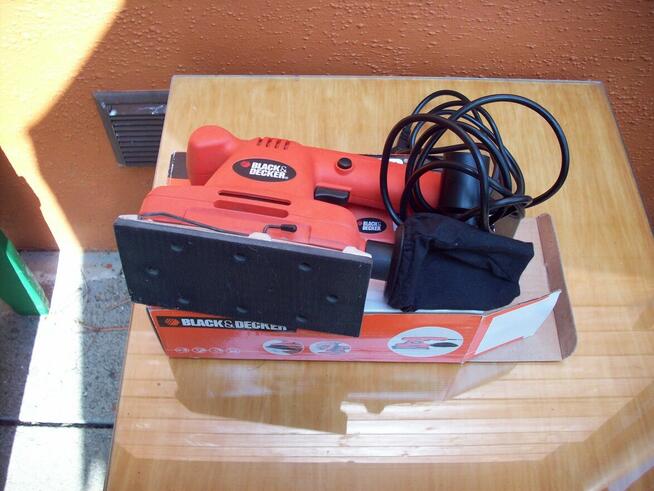 Szlifierka oscylacyjna znanej firmy Black and Decker