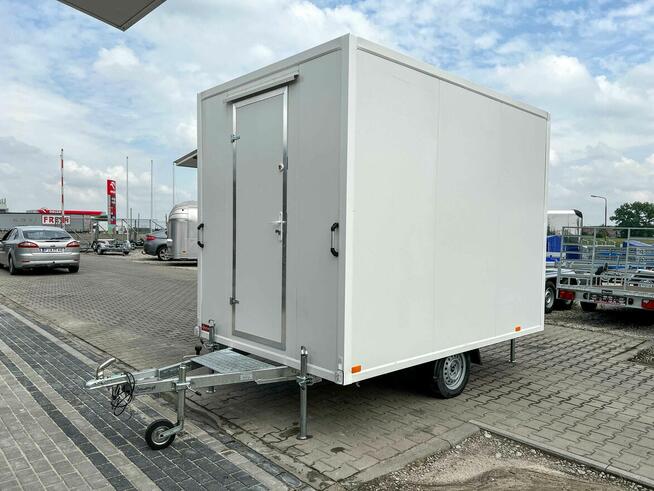 przyczepa gastronomiczna gotowy biznes 3 m naleśniki gofry