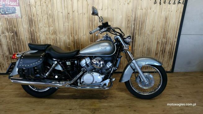 Honda Shadow HONDA VT125 SHADOW  125 piękny JAK NOWY  Sakwy, Kup online