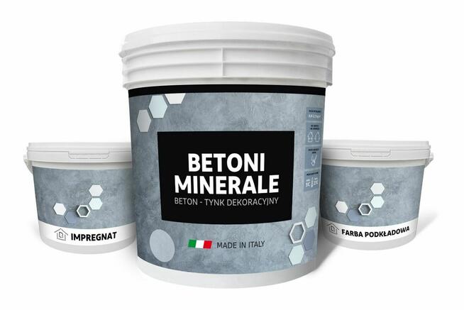 Tynk Beton architektoniczny dekoracyjny (zestaw na 10m2)