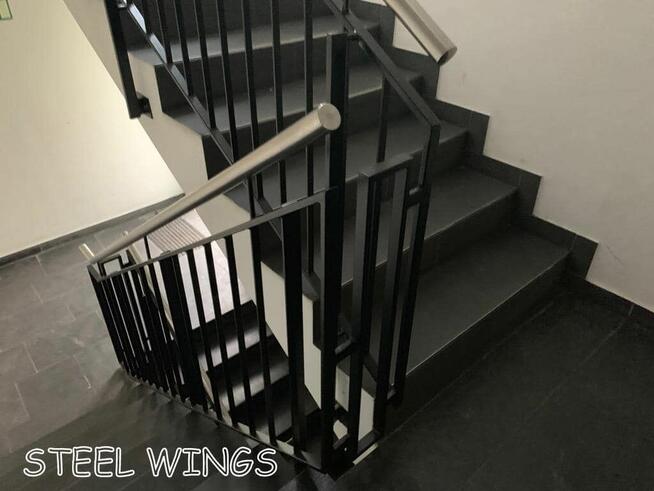 Balustrady, schody, zadaszenia ze stali nierdzewnej, szkło