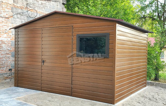 Garaże blaszane na każdy wymiar 2x3, 3x4, 4x5, 5x6, 6x7 7x8