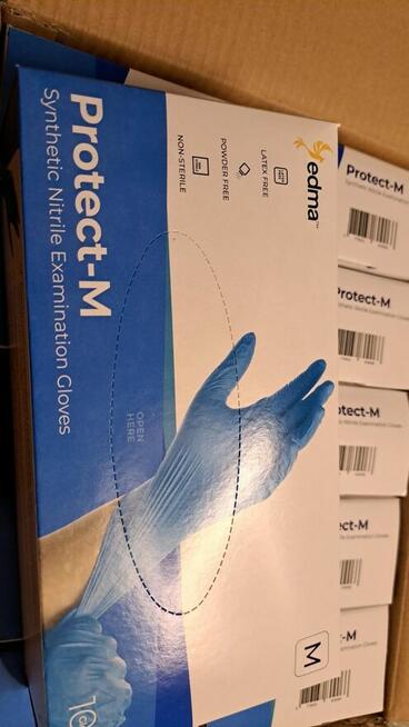 sprzedam rękawiczki jednorazowe w duzej ilości 33 palety