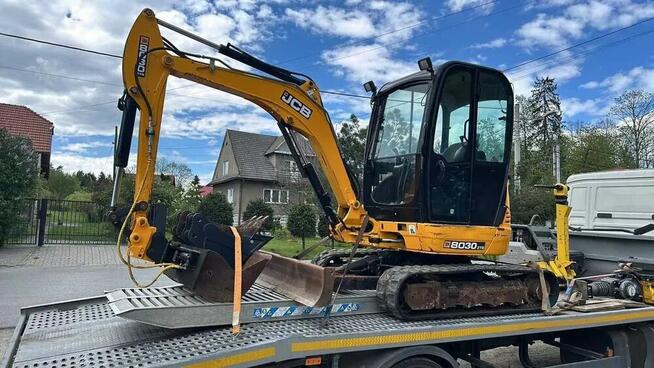Wynajem mini koparki JCB 8030