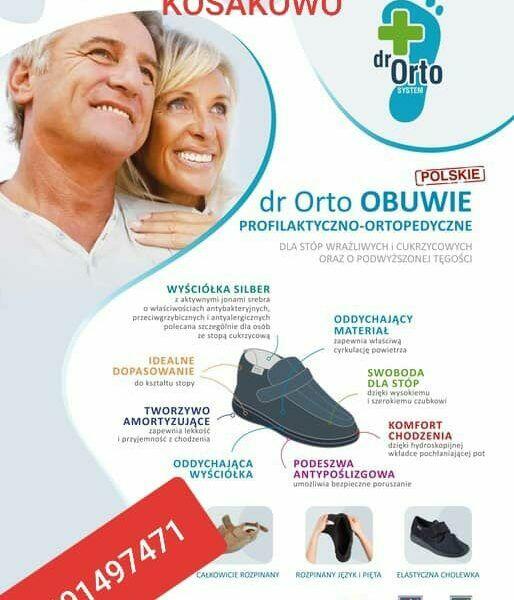 drOrto rozmiar 36 na szeroką stopę