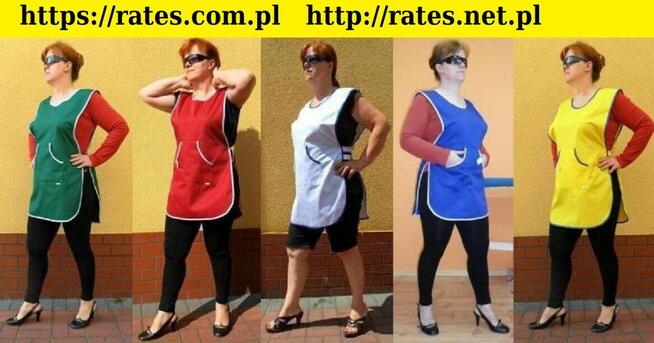 Fartuchy robocze Firmy Rates.pl Bronisze
