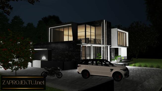 Projekt ON-LINE Ogrodu, Tarasu, Elewacji, Podjazdu