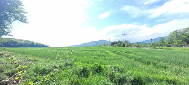 działka w Moszczance piękny krajobraz