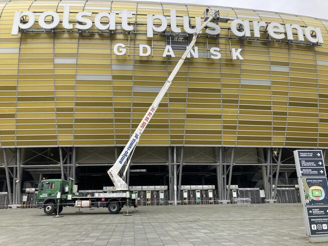 Podnośniki koszowe 70m-53m-45m-35m(-4x4-) 30m (4x4) 27m 22m