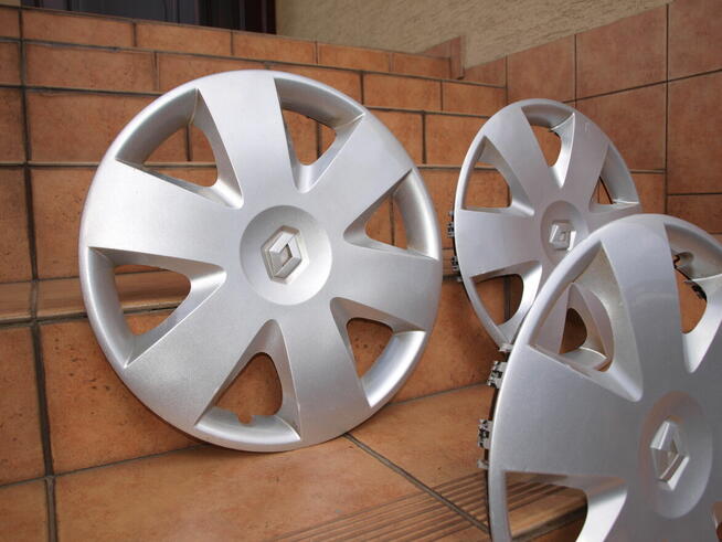 Renault kołpaki 15 oryginalne (komplet 4 sztuki)