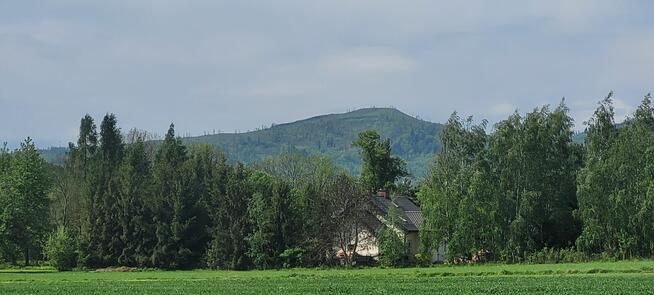 działka w Moszczance piękny krajobraz