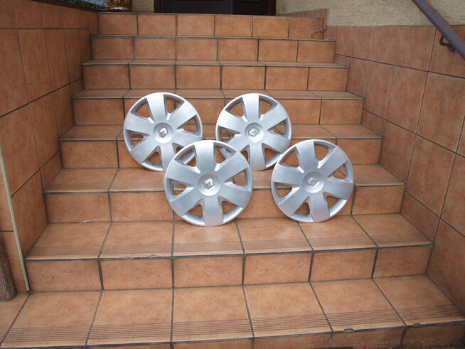 Renault kołpaki 15 oryginalne (komplet 4 sztuki)