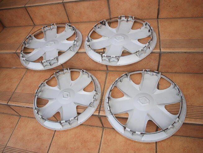 Renault kołpaki 15 oryginalne (komplet 4 sztuki)