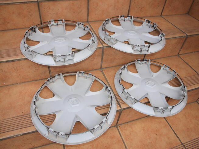 Renault kołpaki 15 oryginalne (komplet 4 sztuki)