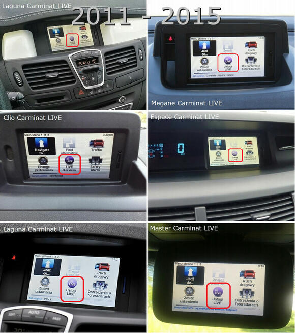 Mapa Renault 11.60 Carminat LIVE 2025.11 TomTom ONLINE email