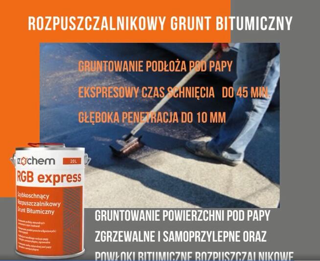 GRUNT pod papę IZOCHEM EXPRES SZYBKOSCHNĄCY 5 L