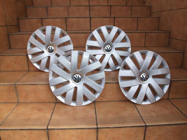 VW Polo kołpaki 15 oryginalne (komplet 4 sztuki)