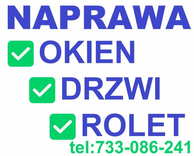 Naprawa rolet Prochowice 733 086 241