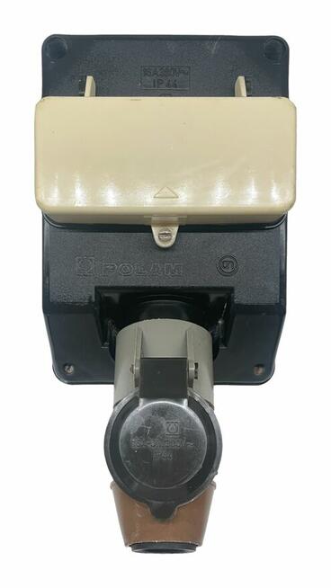 POLAM gniazdo + wtyczka 380V NOWE PRL