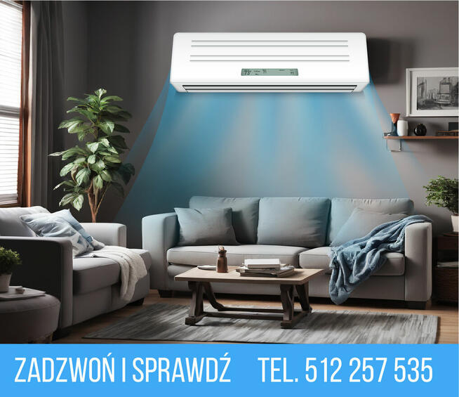 Klimatyzacja. Dobór montaż naprawa i serwis. Wolne terminy.