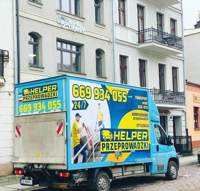Przeprowadzki Bydgoszcz Bagażówka transport mebli