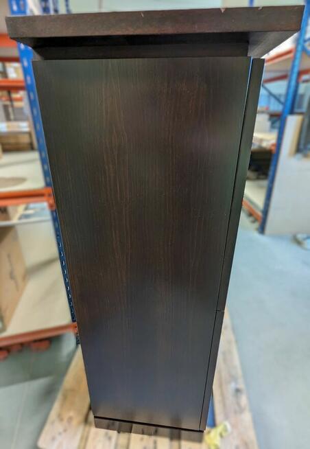 KREDENS KLOSE DUO z oświetleniem Drewniany Buk Kolonialny