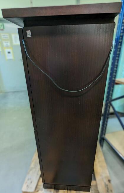 KREDENS KLOSE DUO z oświetleniem Drewniany Buk Kolonialny