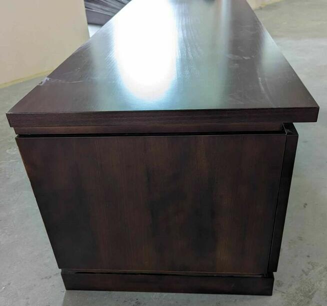 KOMODA TV KLOSE DUO z oświetleniem Szafka RTV Buk Kolonialny