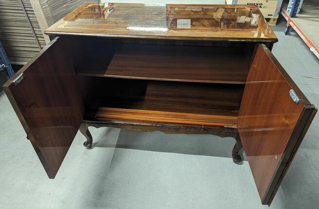 KOMODA (BUFET) LUDWIKOWSKA ORZECH DREWNIANA STYLOWA