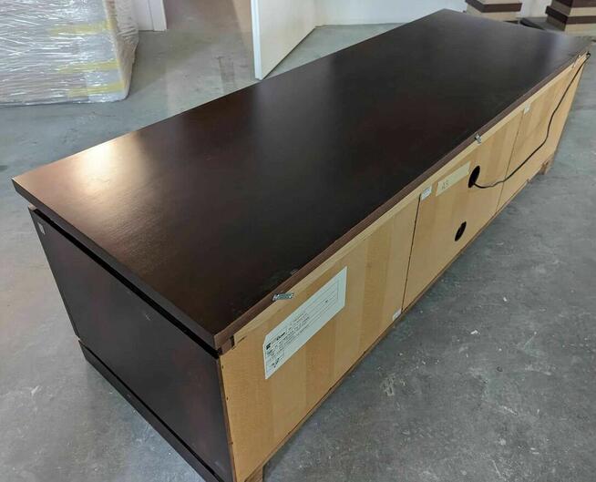 KOMODA TV KLOSE DUO z oświetleniem Szafka RTV Buk Kolonialny