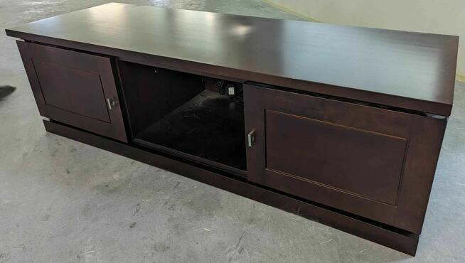 KOMODA TV KLOSE DUO z oświetleniem Szafka RTV Buk Kolonialny