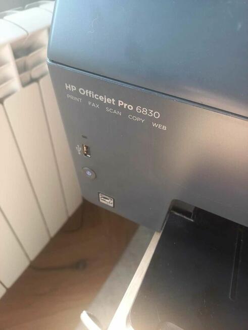 Uszkodzona Na Części Drukarka HP 6830. Polecam.