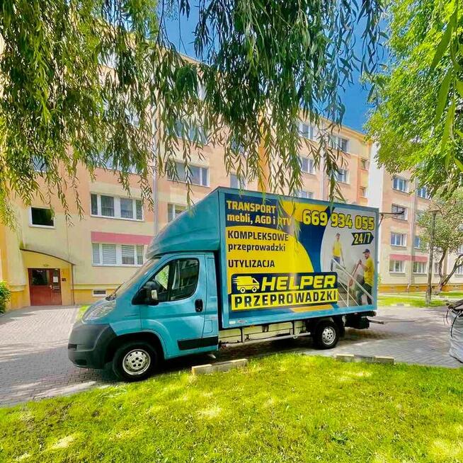 HELPER przeprowadzki transport taxi bagażowe utylizacja Bydg