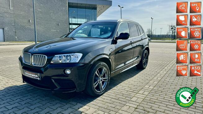 BMW X3 2.0d 3 X M-Pakiet 143KM ledy bi xenon skóry zamiana 1rok. gwarancji