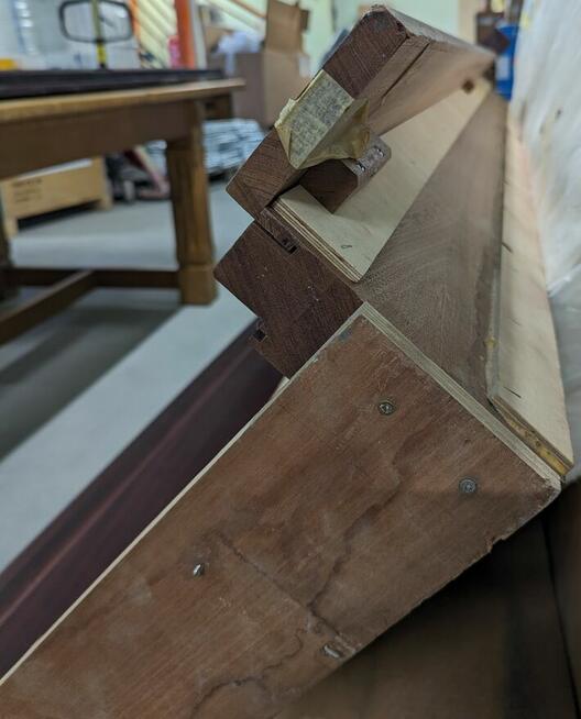 DRZWI WEWNĘTRZNE Z FUTRYNĄ lite drewno CIEMNY MAHOŃ używane