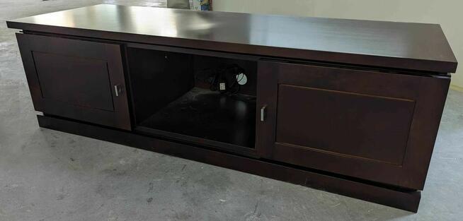 KOMODA TV KLOSE DUO z oświetleniem Szafka RTV Buk Kolonialny